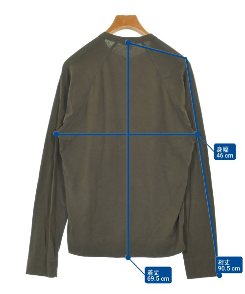 JAMES PERSE（ジェームスパース）Tシャツ・カットソー カーキ サイズ:1(M位) メンズ/2200714280189
