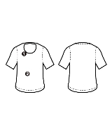 JAMES PERSE（ジェームスパース）Tシャツ・カットソー 紺 サイズ:1(M位) メンズ/2200715208045