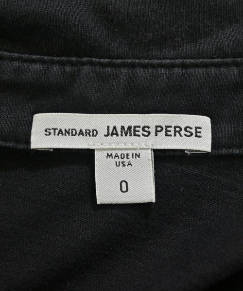 JAMES PERSE（ジェームスパース）ポロシャツ 黒 サイズ:0(S位) メンズ/2200715208052