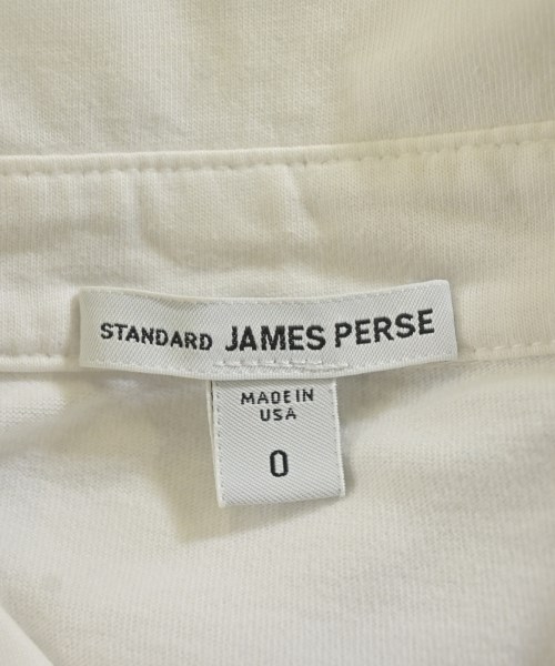 JAMES PERSE（ジェームスパース）ポロシャツ 白 サイズ:0(S位) メンズ/2200715208076