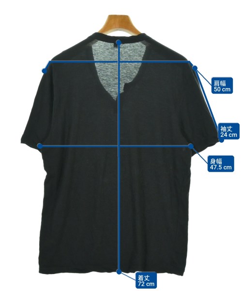 JAMES PERSE（ジェームスパース）Tシャツ・カットソー 黒 サイズ:1(M位) メンズ/2200716789031