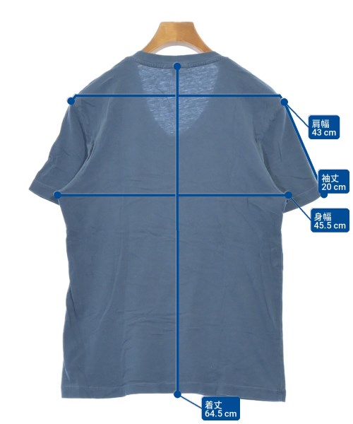 JAMES PERSE（ジェームスパース）Tシャツ・カットソー 青 サイズ:0(S位) メンズ/2200706726077