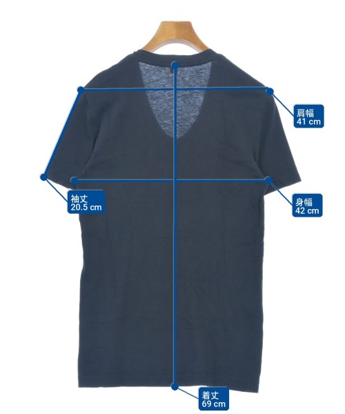 JAMES PERSE（ジェームスパース）Tシャツ・カットソー 紺 サイズ:0(S位) メンズ/2200706726084