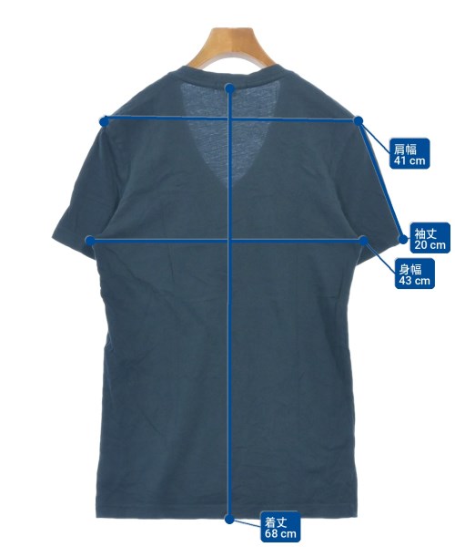 JAMES PERSE（ジェームスパース）Tシャツ・カットソー 青 サイズ:0(S位) メンズ/2200706726107