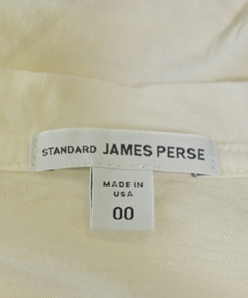 JAMES PERSE（ジェームスパース）Tシャツ・カットソー 白 サイズ:0(S位) メンズ/2200706726121