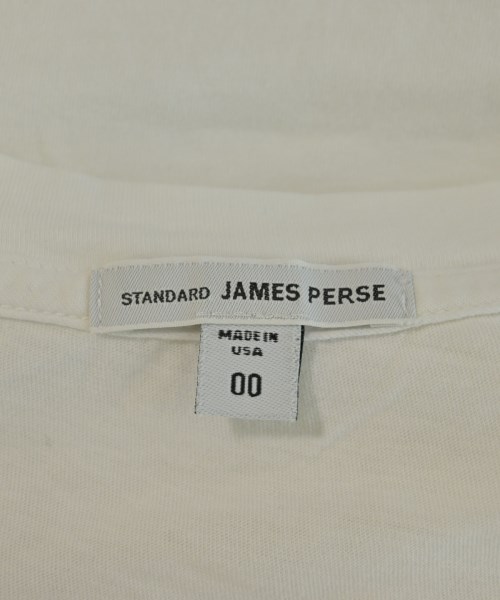 JAMES PERSE（ジェームスパース）Tシャツ・カットソー 白 サイズ:00(xS位) メンズ/2200706726152