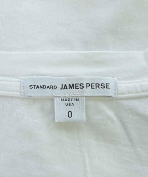 JAMES PERSE（ジェームスパース）Tシャツ・カットソー 白 サイズ:0(S位) メンズ/2200706726169