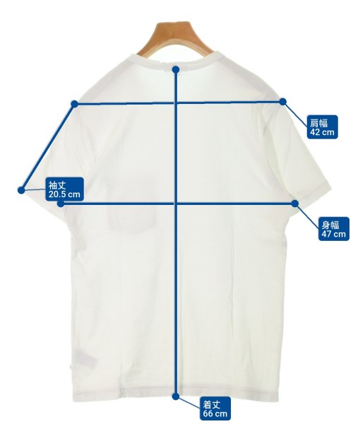 JAMES PERSE（ジェームスパース）Tシャツ・カットソー 白 サイズ:1(M位) メンズ/2200660923161