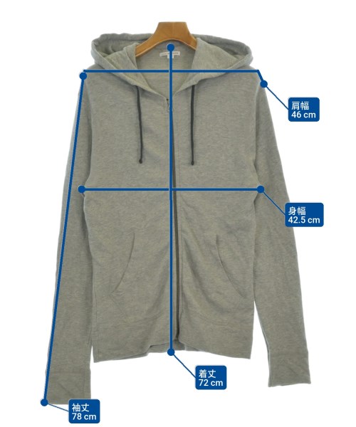 JAMES PERSE（ジェームスパース）パーカー グレー サイズ:0(S位) メンズ/2200665391071