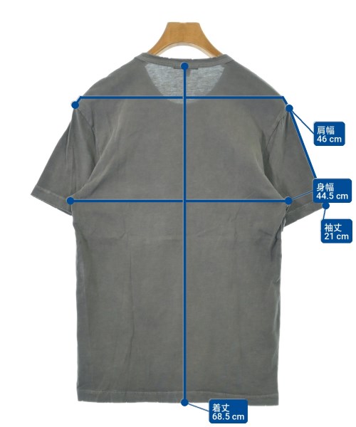 JAMES PERSE（ジェームスパース）Tシャツ・カットソー グレー サイズ:0(S位) メンズ/2200734681218
