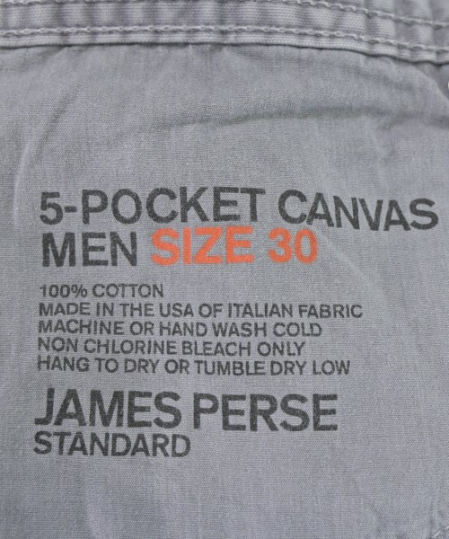 JAMES PERSE（ジェームスパース）デニムパンツ グレー サイズ:30(M位) メンズ/2200682403030