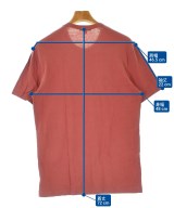 JAMES PERSE（ジェームスパース）Tシャツ・カットソー 赤 サイズ:1(M位) メンズ/2200683679052