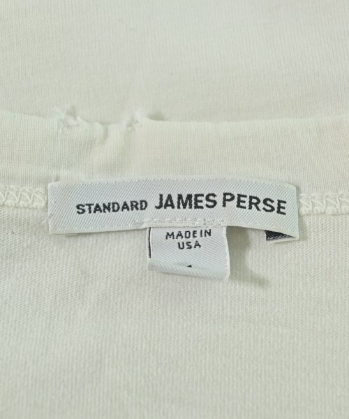 JAMES PERSE（ジェームスパース）Tシャツ・カットソー 白 サイズ:1(M位) メンズ/2200683703023