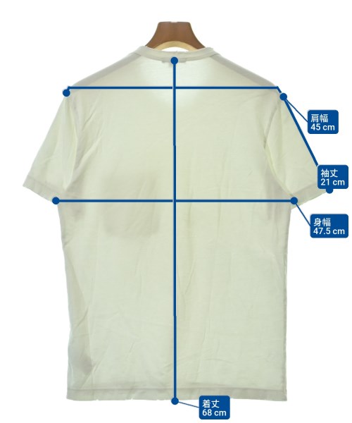 JAMES PERSE（ジェームスパース）Tシャツ・カットソー 白 サイズ:1(M位) メンズ/2200683703023