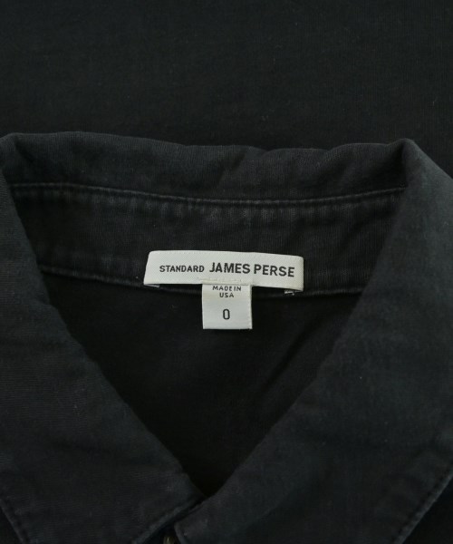 JAMES PERSE（ジェームスパース）Tシャツ・カットソー 黒 サイズ:0(S位) メンズ/2200683703047