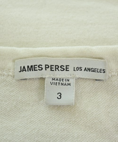 JAMES PERSE（ジェームスパース）Tシャツ・カットソー 白 サイズ:3(XL位) メンズ/2200680056023