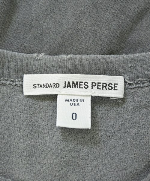 JAMES PERSE（ジェームスパース）Tシャツ・カットソー グレー サイズ:0(S位) メンズ/2200691692357