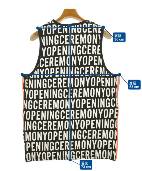 OPENING CEREMONY（オープニングセレモニー）タンクトップ 黒 サイズ:L メンズ/2200637372077