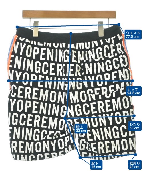 OPENING CEREMONY（オープニングセレモニー）ショートパンツ 黒 サイズ:M メンズ/2200637372114