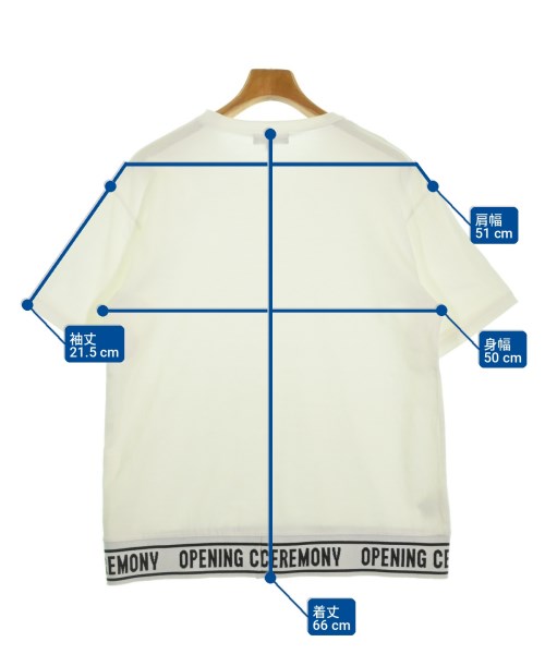 OPENING CEREMONY（オープニングセレモニー）Tシャツ・カットソー 白 サイズ:S メンズ/2200703021014