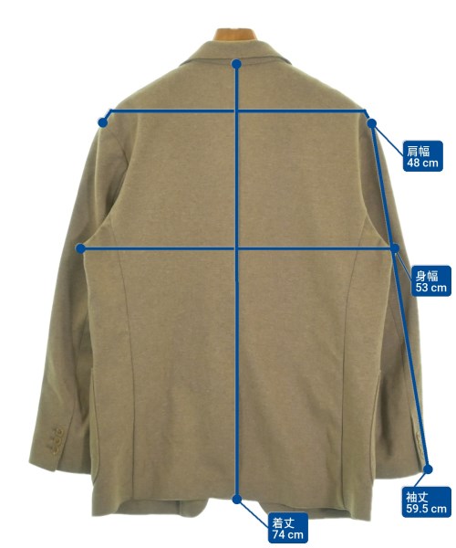 PLST（プラステ）カジュアルジャケット ベージュ サイズ:L メンズ/2200635805041