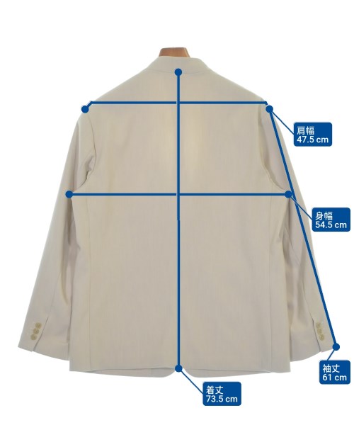PLST（プラステ）カジュアルジャケット ベージュ サイズ:L メンズ/2200626170226