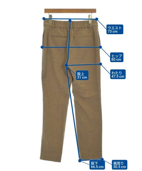 PLST（プラステ）スラックス ベージュ サイズ:L メンズ/2200668746120