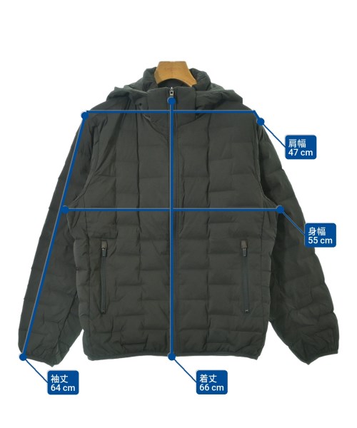 PLST（プラステ）ダウンジャケット/ダウンベスト グレー サイズ:M メンズ/2200674953031