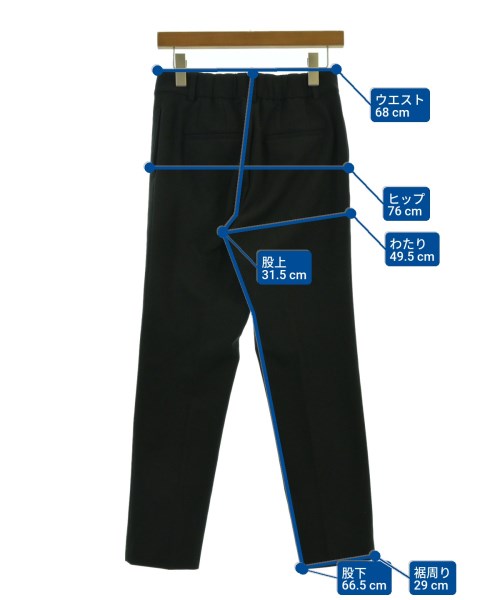 PLST（プラステ）スラックス 黒 サイズ:M メンズ/2200635637062