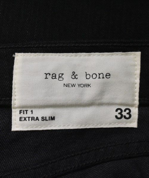 rag & bone（ラグアンドボーン）デニムパンツ 黒 サイズ:33(L位) メンズ/2200477988032