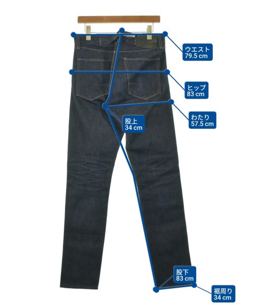 rag & bone（ラグアンドボーン）デニムパンツ 紺 サイズ:30(M位) メンズ/2200628722027