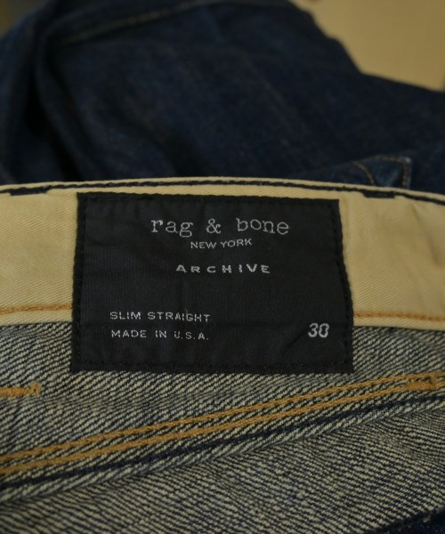 rag & bone（ラグアンドボーン）デニムパンツ 紺 サイズ:30(M位) メンズ/2200645937152
