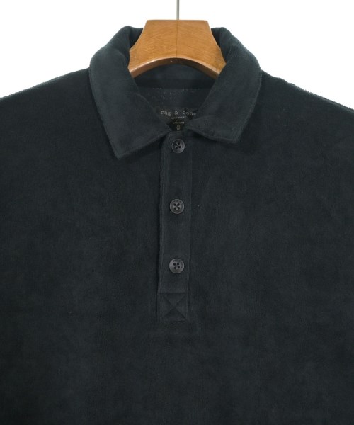 rag & bone（ラグアンドボーン）ポロシャツ 黒 サイズ:XS メンズ/2200654059128