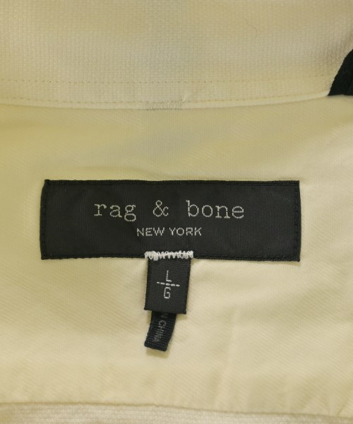 rag & bone（ラグアンドボーン）カジュアルシャツ 白 サイズ:L メンズ/2200723012146