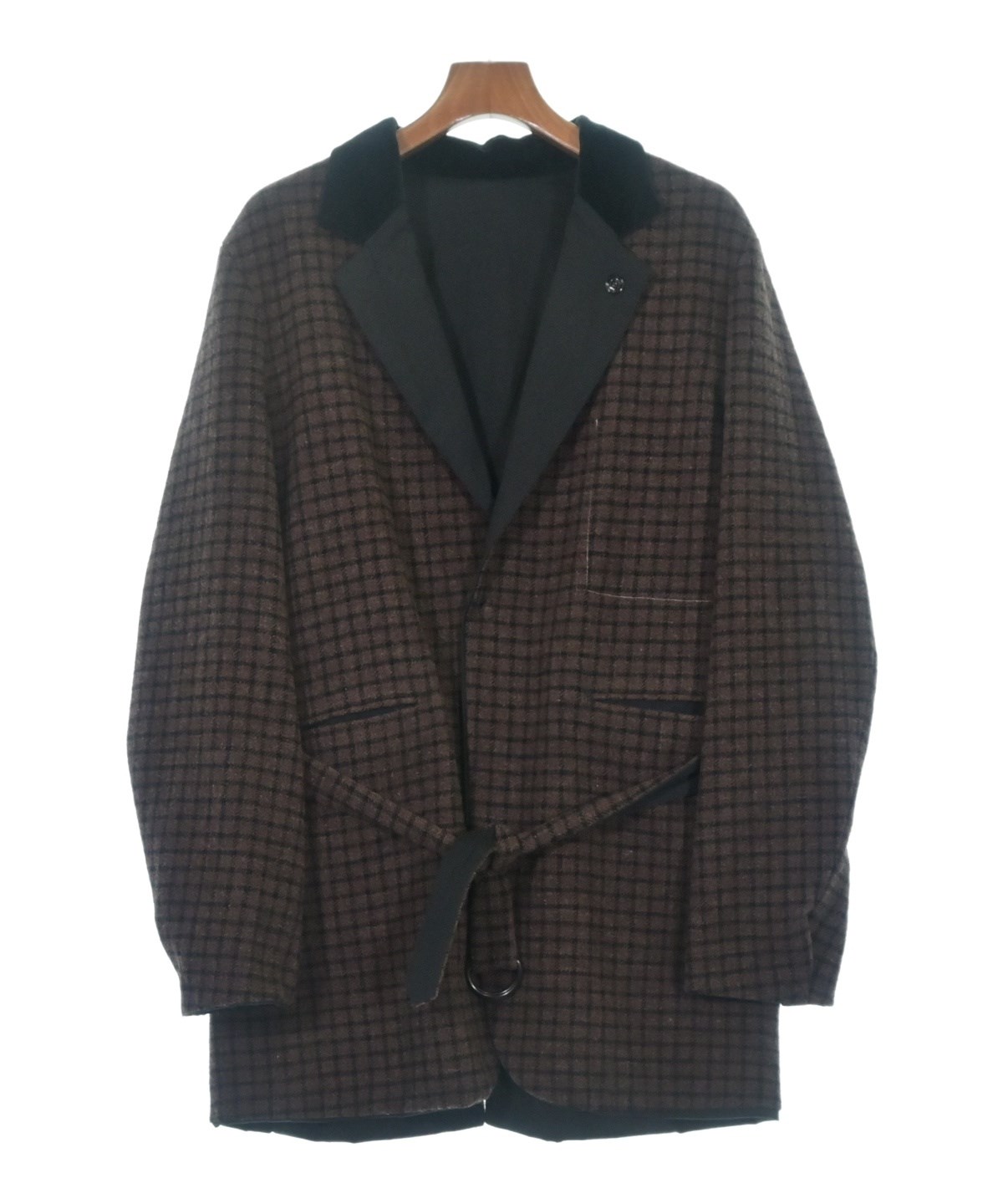 SUNSEA ブルゾン　サイズ3 ブラック 中古・古着通販】SUNSEA (サンシー) ダービーブルゾン ブラック サイズ