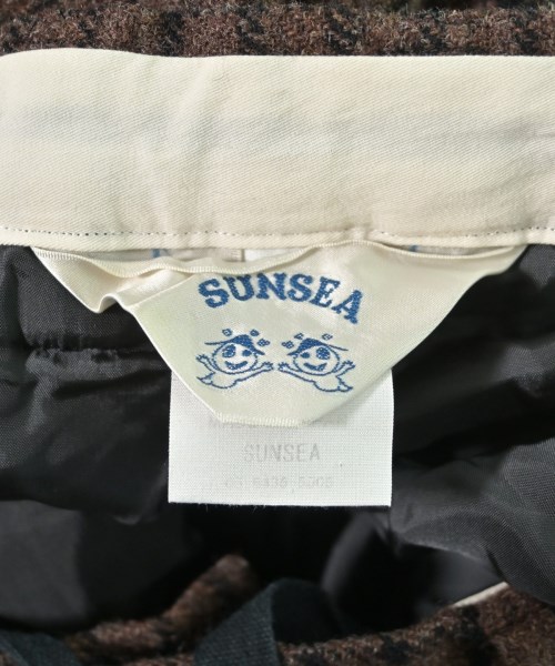 SUNSEA（サンシー）スラックス 茶 サイズ:3(L位) メンズ/2200637191524