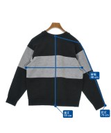 SUNSEA（サンシー）スウェット 黒 サイズ:2(M位) メンズ/2200627521119