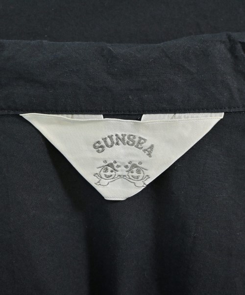 SUNSEA（サンシー）カジュアルシャツ 黒 サイズ:1(S位) メンズ/2200642263308