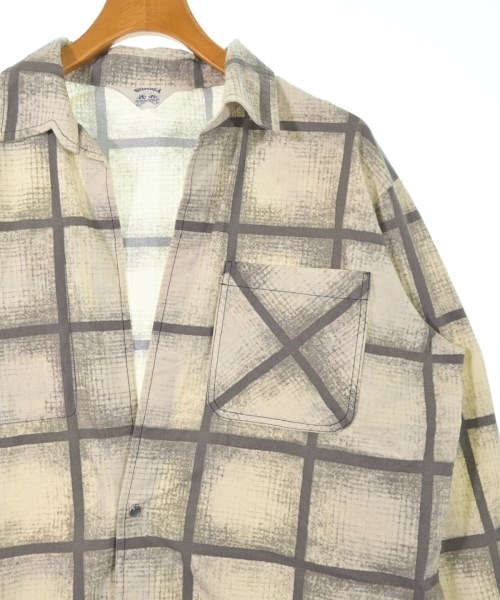 SUNSEA（サンシー）カジュアルシャツ 白 サイズ:3(L位) メンズ/2200624670032