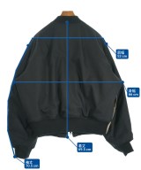 SUNSEA（サンシー）ブルゾン 黒 サイズ:3(L位) メンズ/2200624801016