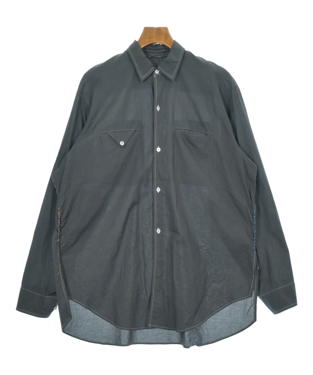 SUNSEA（サンシー）カジュアルシャツ グレー サイズ:2(M位) メンズ