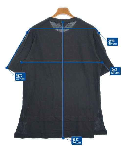 SUNSEA（サンシー）Tシャツ・カットソー 黒 サイズ:2(M位) メンズ/2200626152093