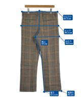 SUNSEA（サンシー）スラックス 茶 サイズ:3(L位) メンズ/2200626864125