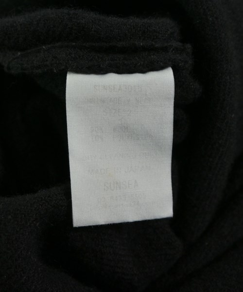 SUNSEA（サンシー）ニット・セーター 黒 サイズ:2(M位) メンズ/2200630138021