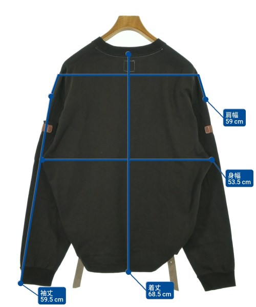 SUNSEA（サンシー）Tシャツ・カットソー 黒 サイズ:3(L位) メンズ/2200630138038