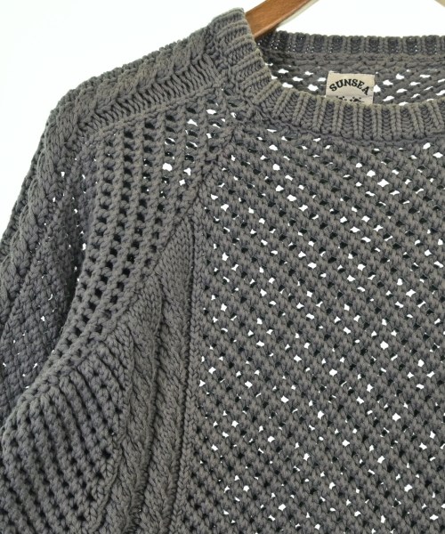 SUNSEA（サンシー）ニット・セーター グレー サイズ:2(M位) メンズ/2200631878063