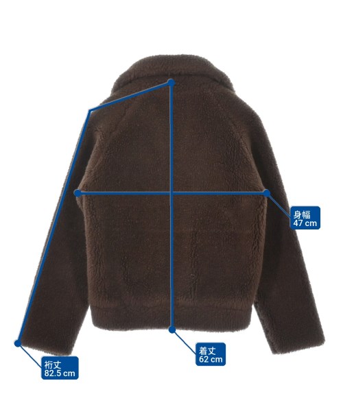 SUNSEA（サンシー）ブルゾン 茶 サイズ:1(S位) メンズ/2200619564094