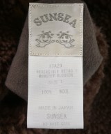 SUNSEA（サンシー）ブルゾン 茶 サイズ:1(S位) メンズ/2200619564094