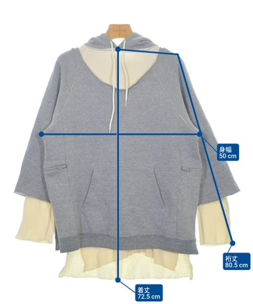 SUNSEA（サンシー）パーカー グレー サイズ:3(L位) メンズ/2200620087025