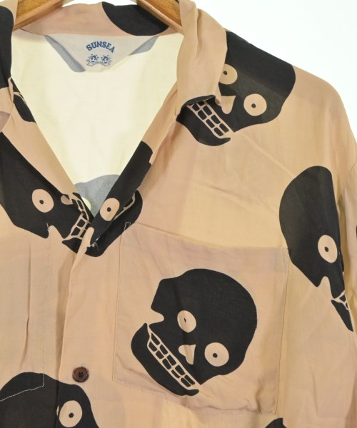 SUNSEA（サンシー）カジュアルシャツ ベージュ サイズ:3(L位) メンズ/2200620870047